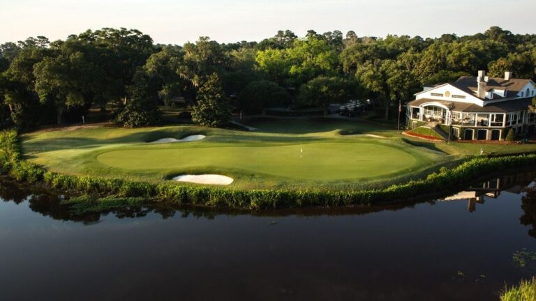 Caledonia Golf & Fish Club Voted Best Public Golf Course in South Carolina Caledonia Fish Golf Club Hole 18 Green 768x432